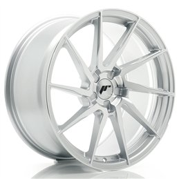 Japan Racing JR-36 Extreme Concave 19x9" (5 trous - sur mesure) ET20-40, Gris Argenté