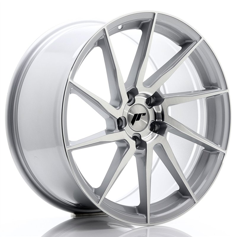 JR Wheels JR36 19x9.5 ET35 5x120 Argent Face Poli