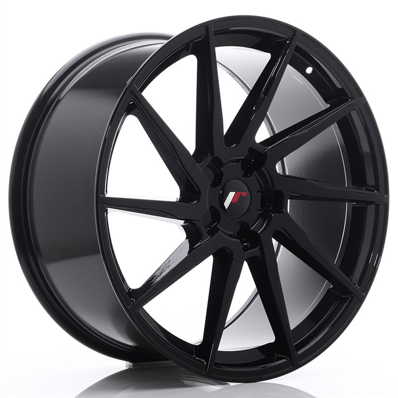 Japan Racing JR-36 Extreme Concave 22x10.5" (5 trous - sur mesure) ET15-55, Noir Brillant