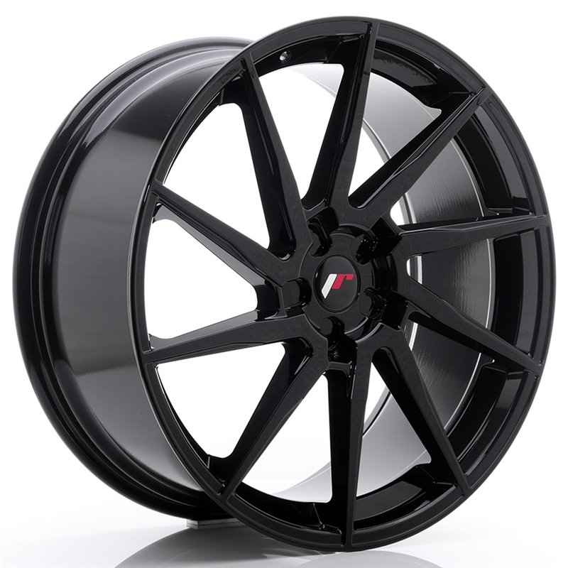 Japan Racing JR-36 Extreme Concave 23x10" (5 trous - sur mesure) ET30-55, Noir Brillant