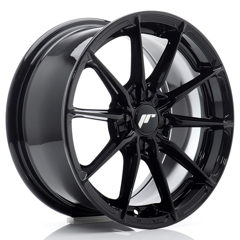 Japan Racing JR37 15x7 ET38 4x100 Noir Brillant