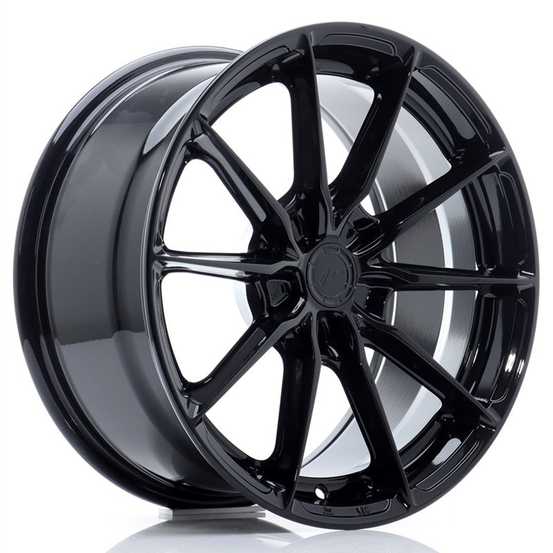 Japan Racing JR37 17x8 ET20-40 5H BLANK Noir Brillant