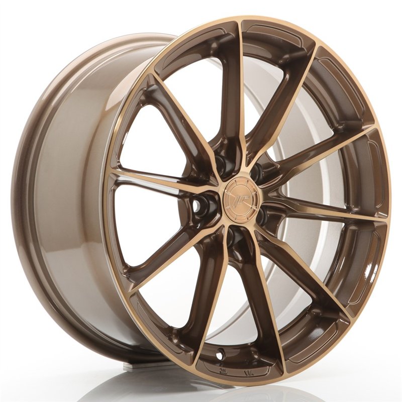 Japan Racing JR37 17x8 ET35 5x100 Bronze Platinum
