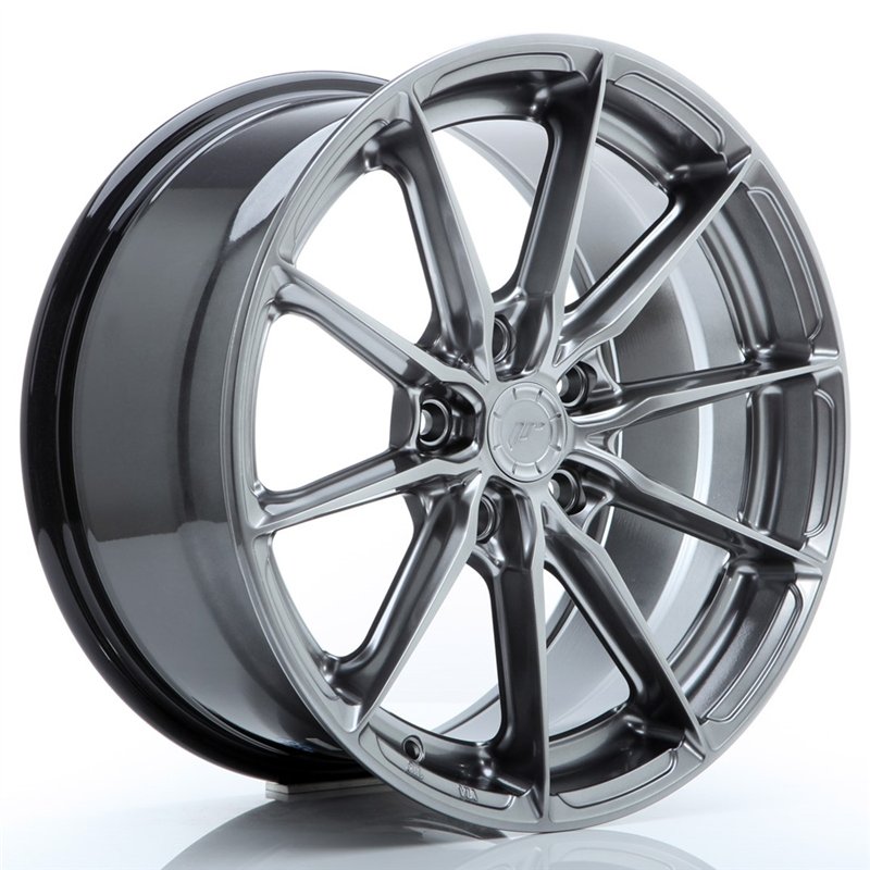 Japan Racing JR37 17x8 ET40 5x112 Hyper Black