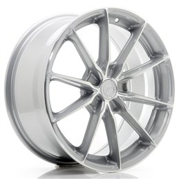 Japan Racing JR37 18x8 ET45 5x112 Gris Argenté / Poli