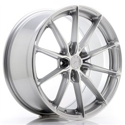 Japan Racing JR37 19x8,5 ET35 5x112 Gris Argenté / Poli