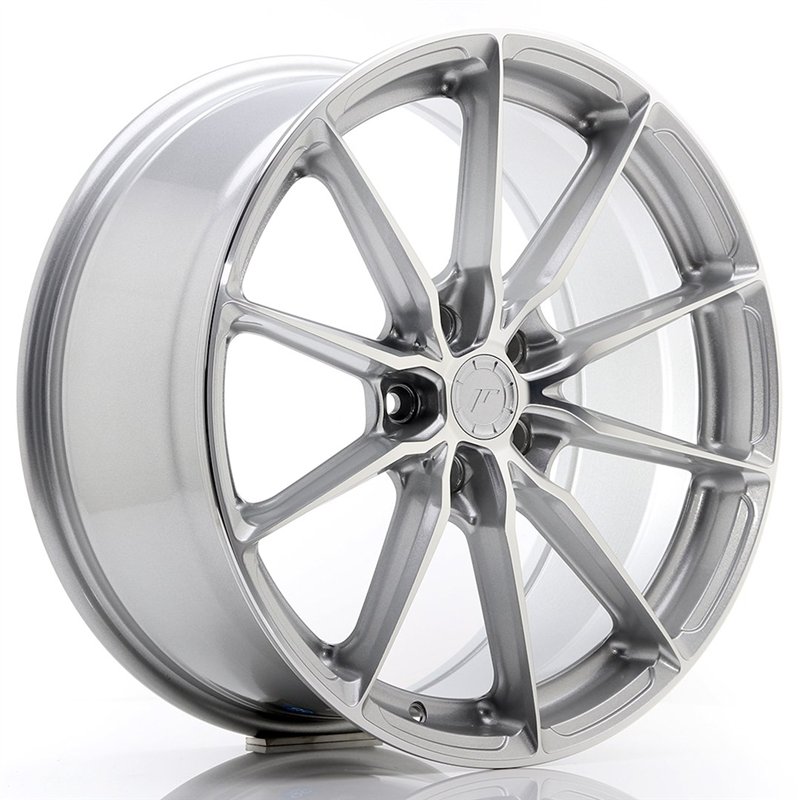 Japan Racing JR37 19x8,5 ET35 5x120 Gris Argenté / Poli