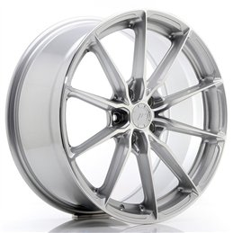 JR Wheels JR37 19x8.5 ET45 5x112 Argent Face Polie