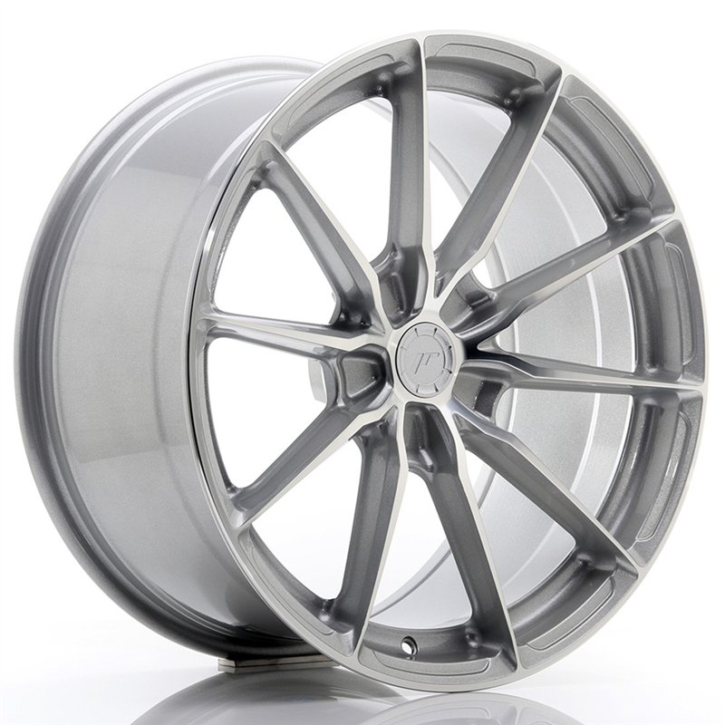 Japan Racing JR37 19x9,5 ET35 5x112 Gris Argenté / Poli