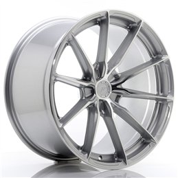 Japan Racing JR37 20x10,5 ET40 5x112 Gris Argenté / Poli