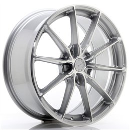 Japan Racing JR37 20x8,5 ET35 5x120 Gris Argenté / Poli