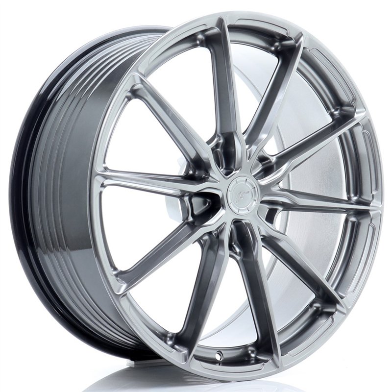Japan Racing JR37 21x9 ET25 5x112 Hyper Black