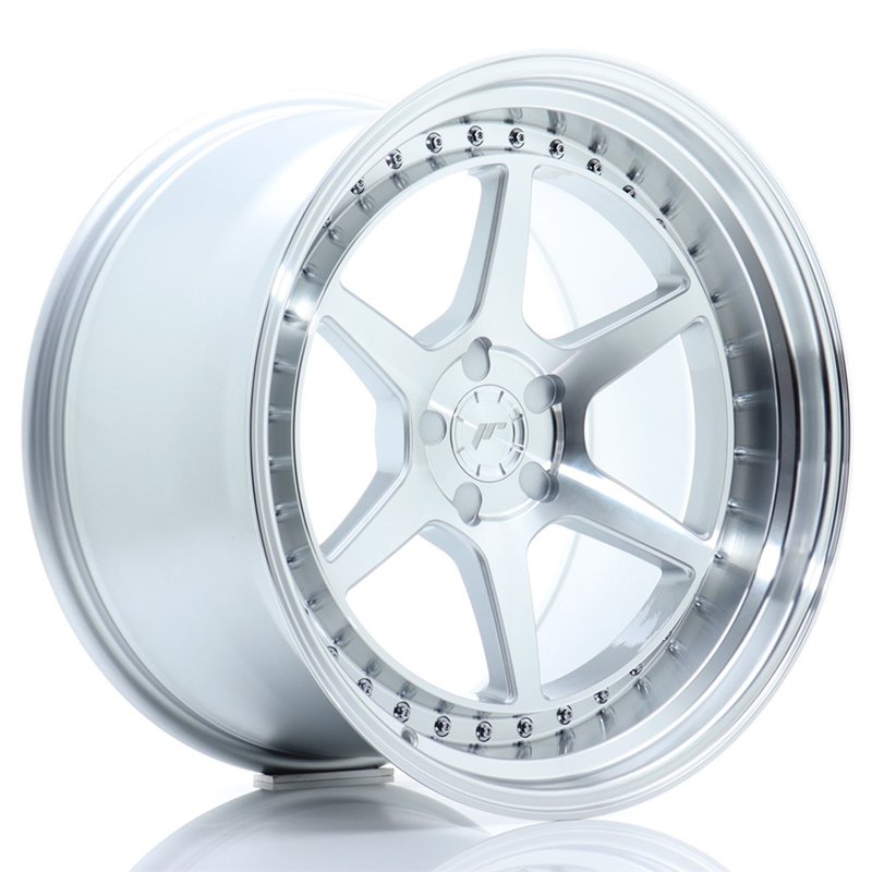 Japan Racing JR43 19x11 ET0-25 5H BLANK Gris Argenté / Poli