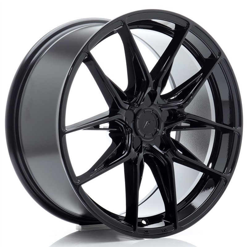 Japan Racing JR-44 18x8" (5 trous - sur mesure) ET20-42, Noir Brillant