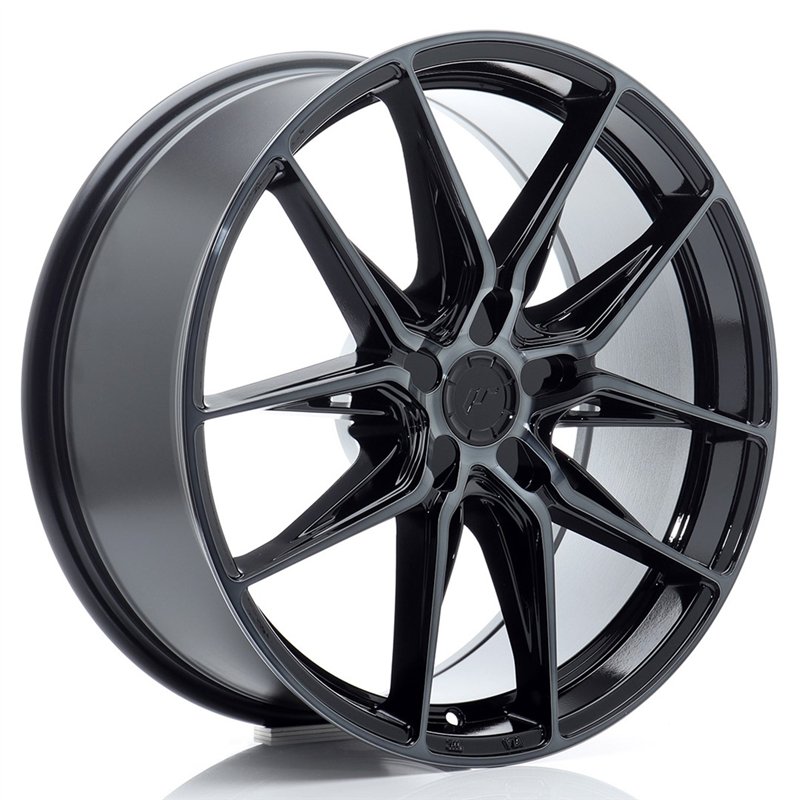 Japan Racing JR44 19x8,5 ET20-45 5H BLANK Noir et Branches Polies avec Face Teintée
