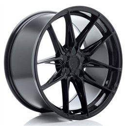 Japan Racing JR-44 19x9.5" (5 trous - sur mesure) ET20-40, Noir Brillant