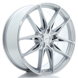 Japan Racing JR44 20x9 ET20-51 5H BLANK Gris Argenté w/ et Branches Polies