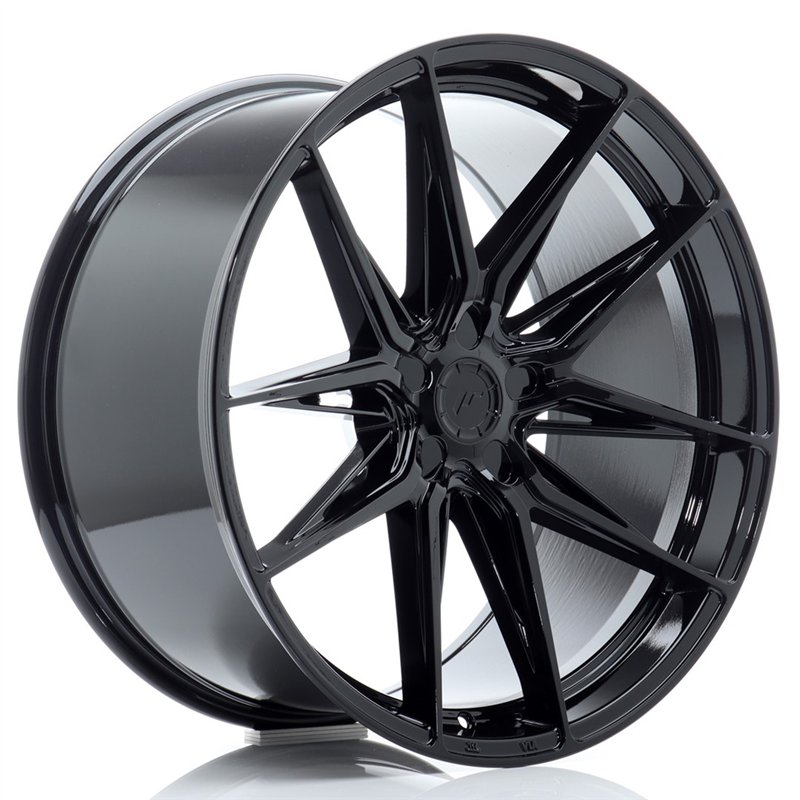 Japan Racing JR-44 21x11" (5 trous - sur mesure) ET11-46, Noir Brillant