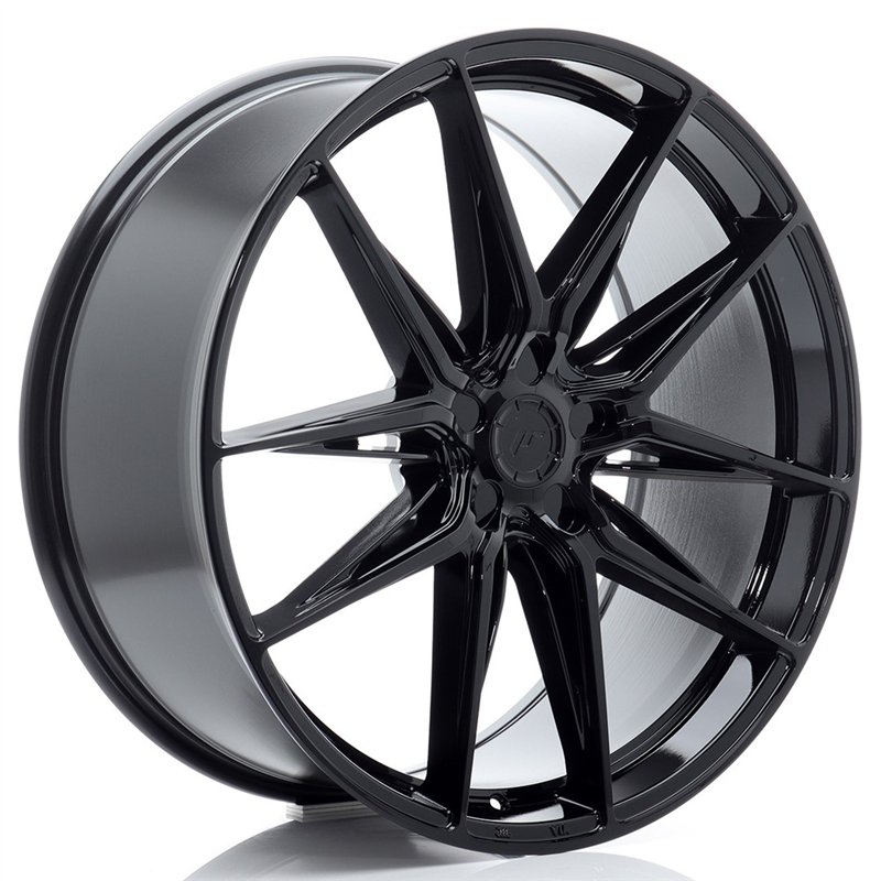 Japan Racing JR-44 22x9.5" (5 trous - sur mesure) ET15-40, Noir Brillant