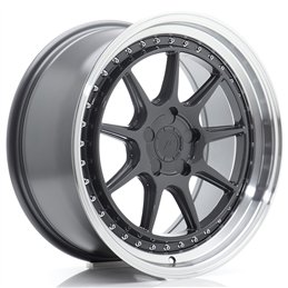 Japan Racing JR47 18x8,5 ET15-35 5H BLANK Hyper Gray et Rebord Poli
