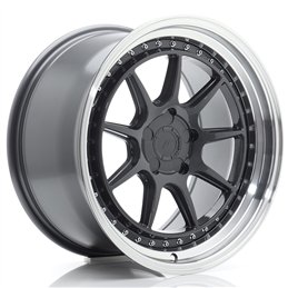 Japan Racing JR47 18x9,5 ET15-35 5H BLANK Hyper Gray et Rebord Poli