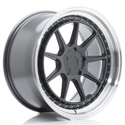 Japan Racing JR47 19x9,5 ET15-35 5H BLANK Hyper Gray et Rebord Poli
