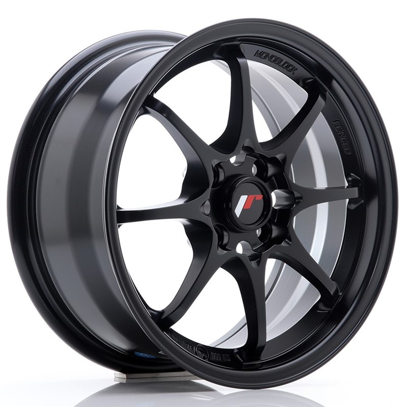 JR Wheels JR5 15x7 ET35 4x100 Noir Mat