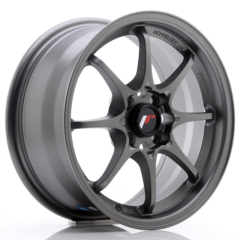 Japan Racing JR5 15x7 ET35 4x100 GunMetal Mat