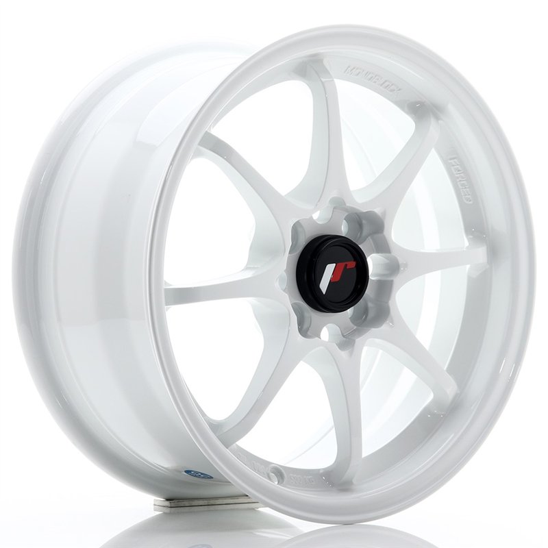 Japan Racing JR5 15x7 ET35 4x100 Blanc