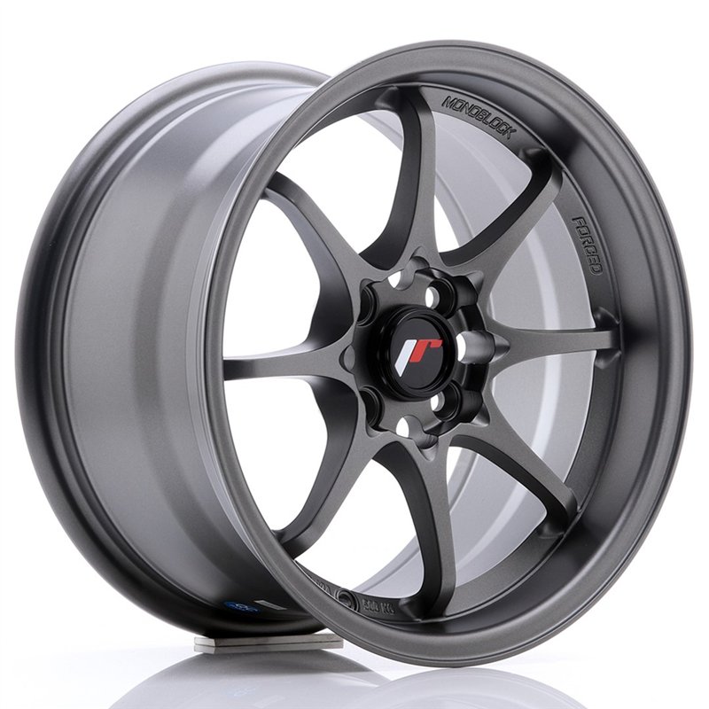 Japan Racing JR5 15x8 ET28 4x100 GunMetal Mat