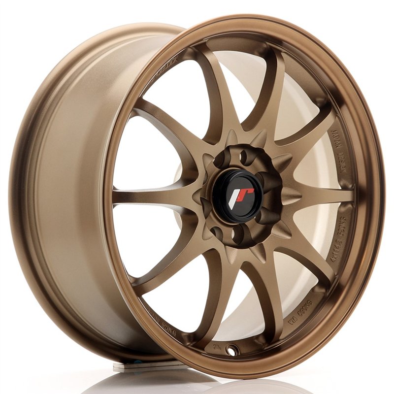 JR Wheels JR5 16x7 ET30 4x100/108 Bronze