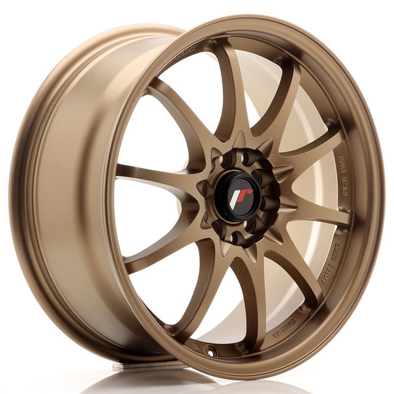JR Wheels JR5 17x7.5 ET35 4x100/114.3 Bronze