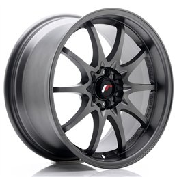 JR Wheels JR5 17x8.5 ET35 5x100/114.3 Gun Metal Mat