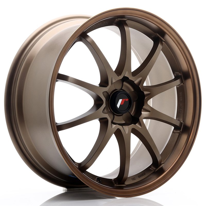 Japan Racing JR5 19x8.5 ET43 5H BLANK Bronze Foncé Anodisé