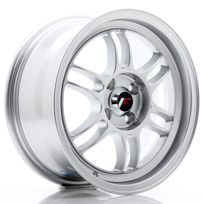 Japan Racing JR7 15x7 ET38 4x100 Gris Argenté