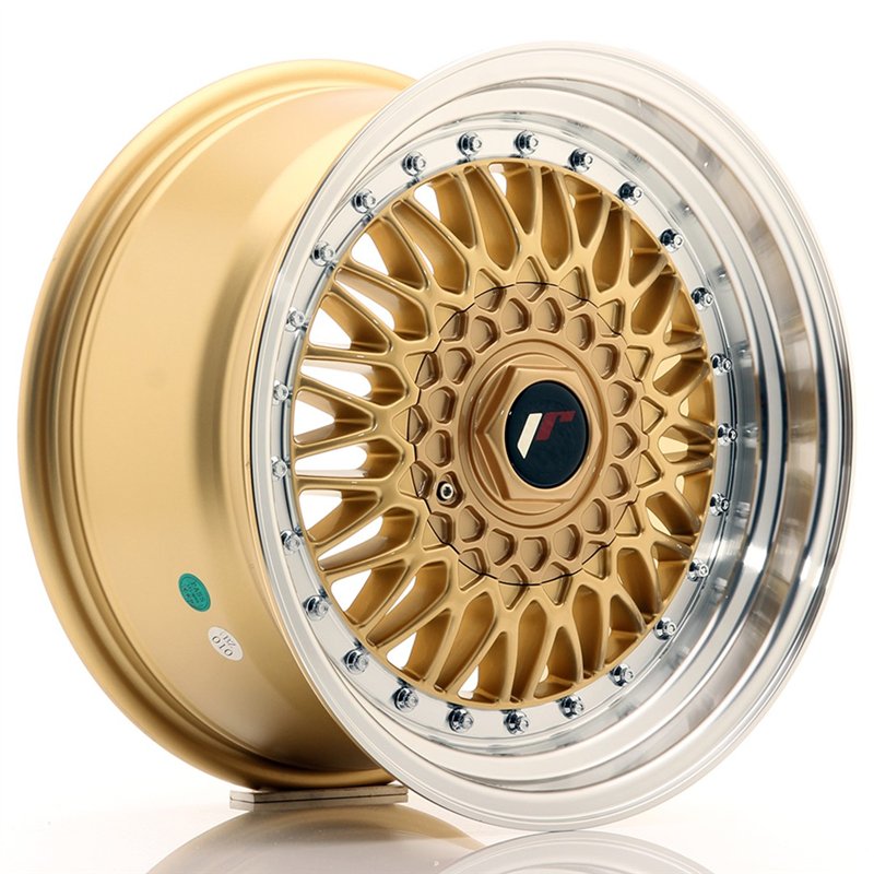 JR Wheels JR9 16x8 ET25 4x100/108 Or / Bord Poli