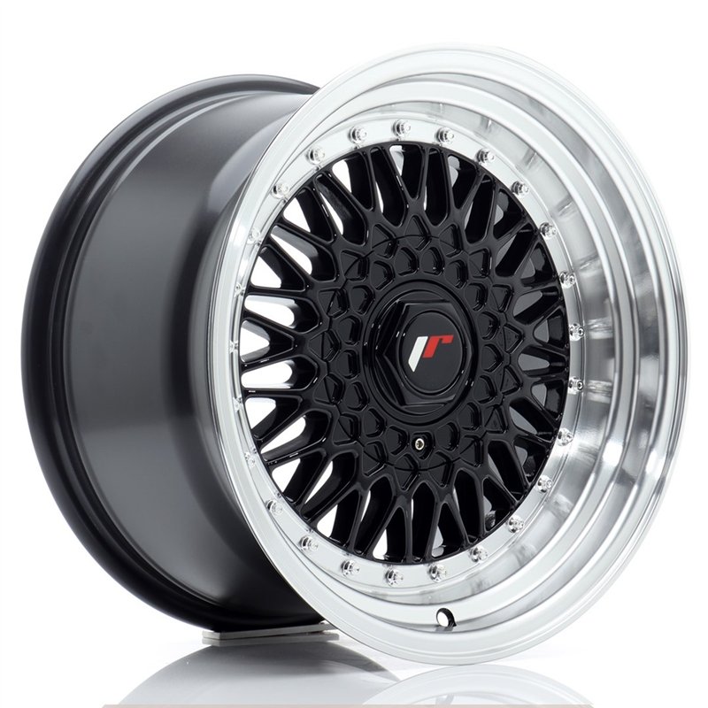 Japan Racing JR-9 16x9" 4x100/108 ET20, Noir Brillant