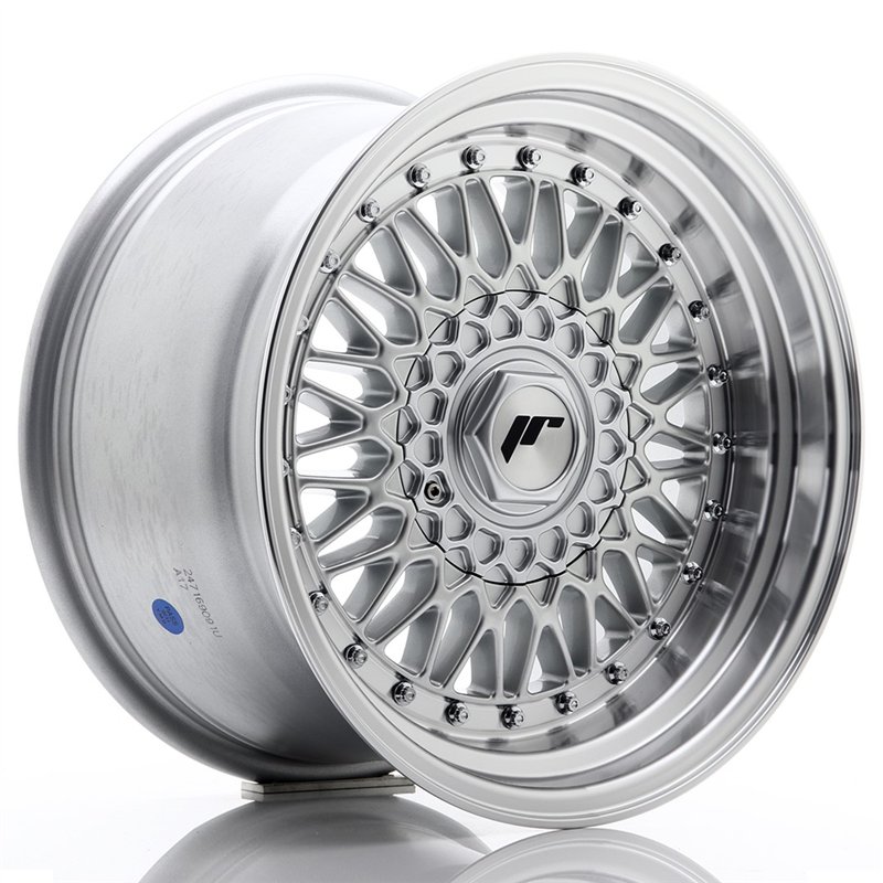 Japan Racing JR-9 16x9" 4x100/108 ET20, Gris Argenté / Poli