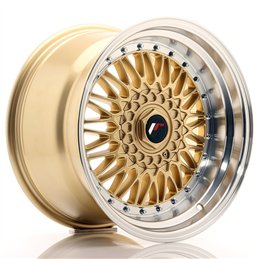 JR Wheels JR9 17x10 ET20 5x112/120 Or / Bord Poli