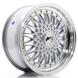 JR Wheels JR9 17x7.5 ET35 5x108/112 Argent / Bord Poli