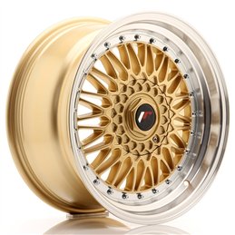 JR Wheels JR9 17x8.5 ET20 4x100/108 Or / Bord Poli