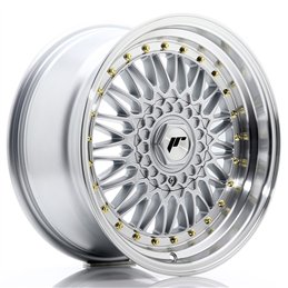 JR Wheels JR9 17x8.5 ET20 4x100/108 Argent / Bord Poli