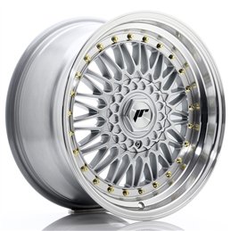 JR Wheels JR9 17x8.5 ET35 5x100/114.3 Argent / Bord Poli