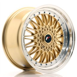 Japan Racing JR-9 18x9" (4 & 5 trous - sur mesure) ET20-40, Dorée