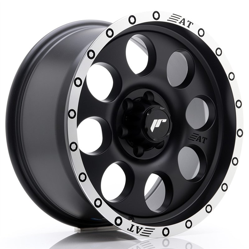JR Wheels JRX4 17x8.5 ET20 6x139.7 Noir Mat / Bord Poli