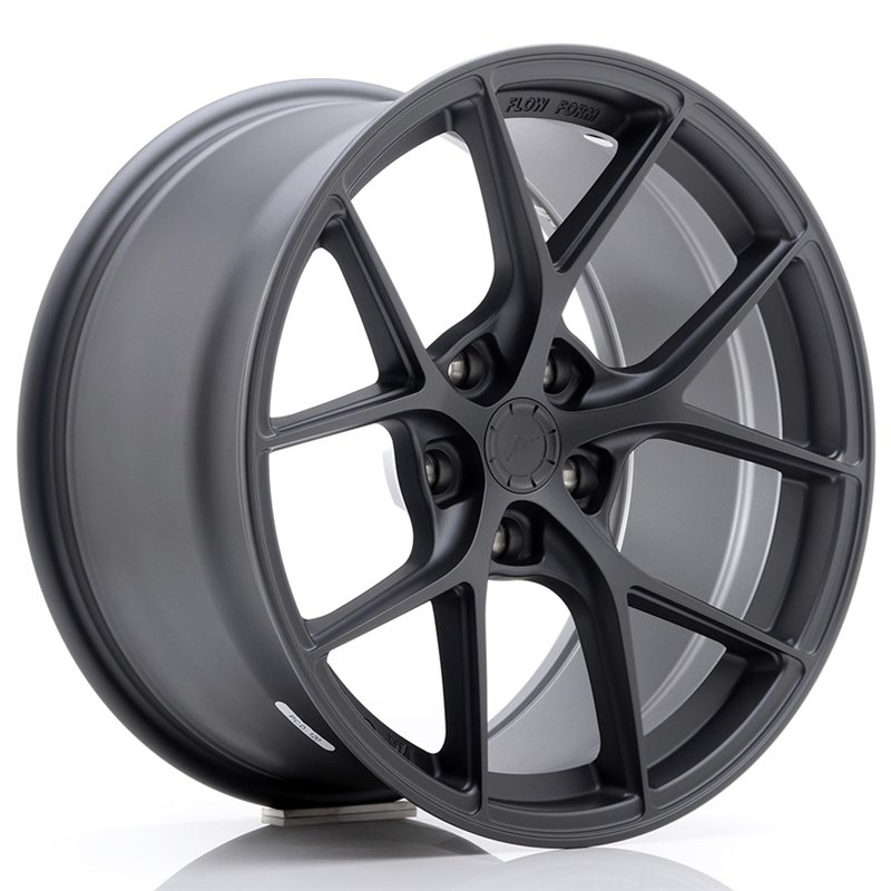 JR Wheels SL01 18x9.5 ET25 5x120 Gun Metal Mat