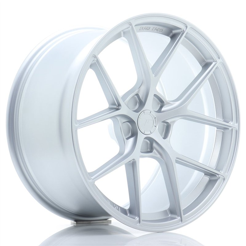 Japan Racing SL01 19x10 ET30 5x112 Matt Gris Argenté