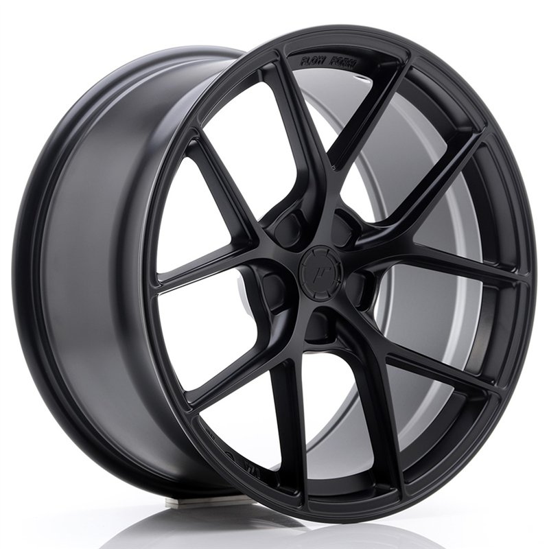 Japan Racing SL-01 Super Light 19x9.5" (5 trous - sur mesure) ET25-40, Noir Mat