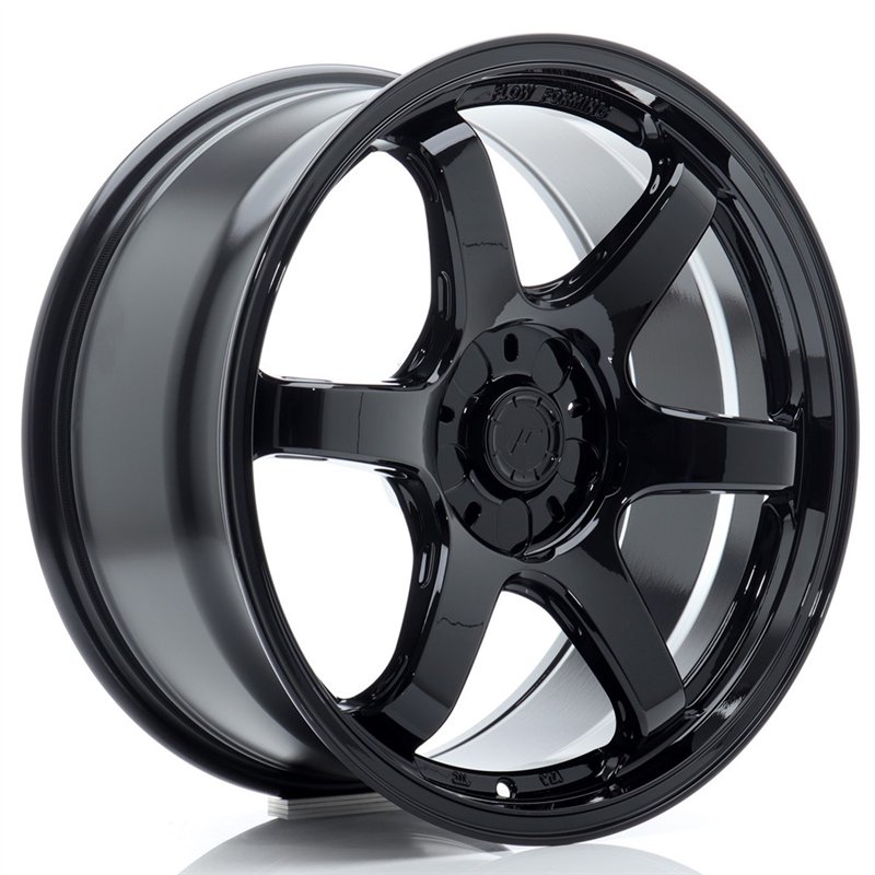 Japan Racing SL-03 Super Light 18x8.5" (5 trous - sur mesure) ET20-42, Noir Brillant