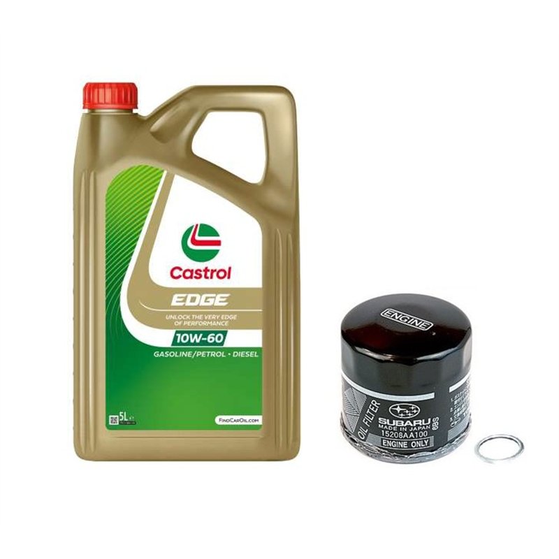 *Pack* Vidange moteur CASTROL EDGE Titanium FST 
SUPERCAR 10W60